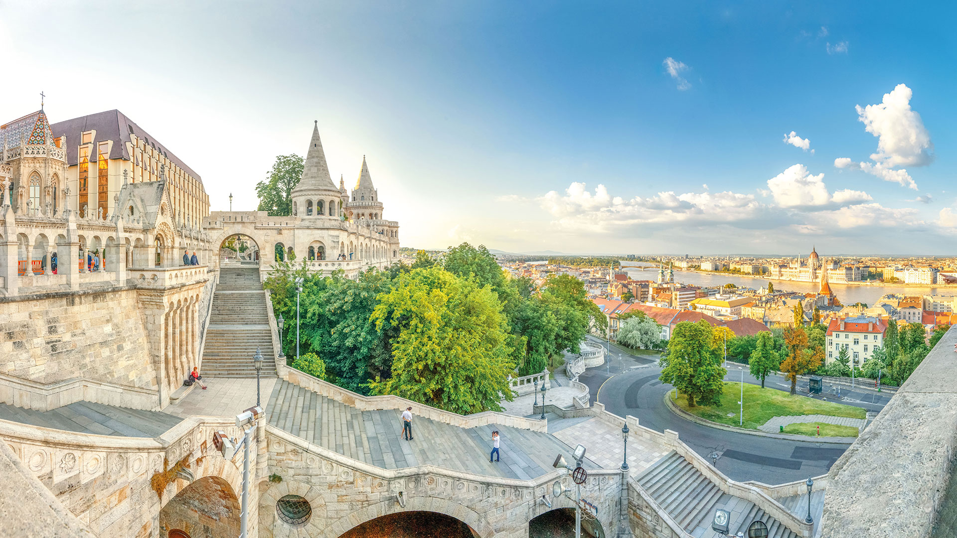 Budapest Blick über die Stadt