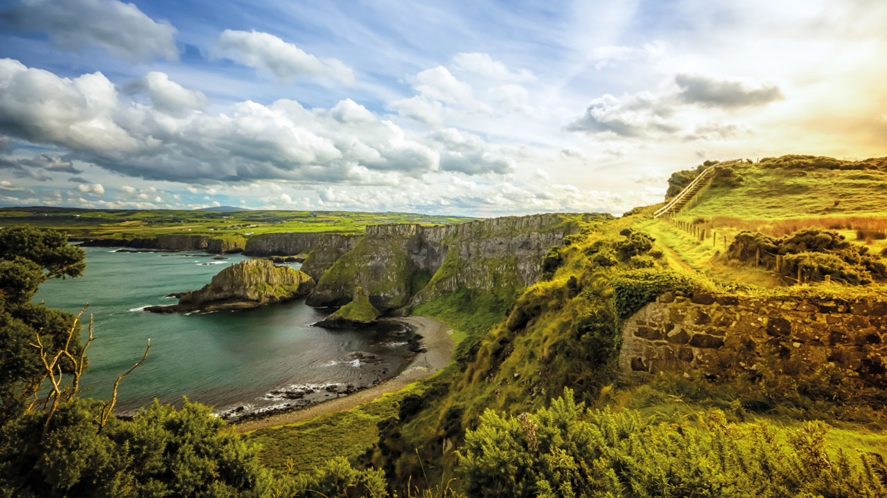 Küstenlandschaft in Irland